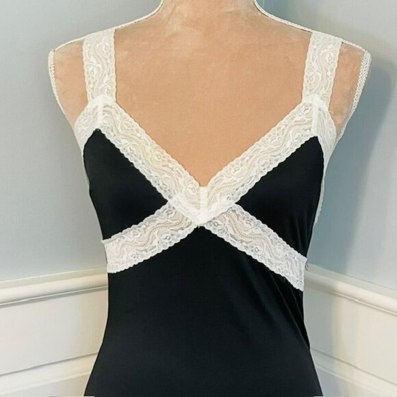 Tiger Mist Bodycon Lingerie Coquette Slip Dress Lace Size Medium - Picture 3 of 7